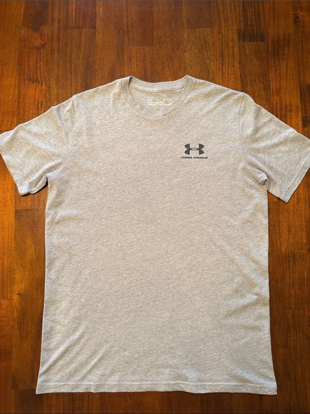 Mens Under Armour Light Gray T-Shirt